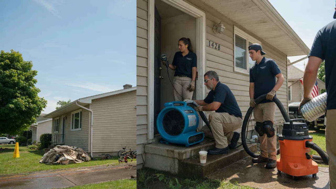 Water Damage Restoration in Bathgate, ND near me
